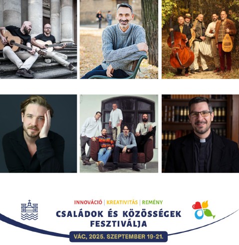 Read more about the article Ilyen még nem volt Vácon: Családok és közösségek fesztiválja szeptember 3. hétvégéjén!